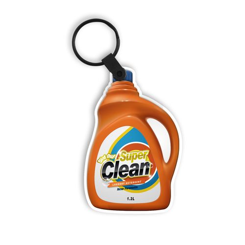 Porte-Clés PVC Flex Personnalisé Découpé à la Forme