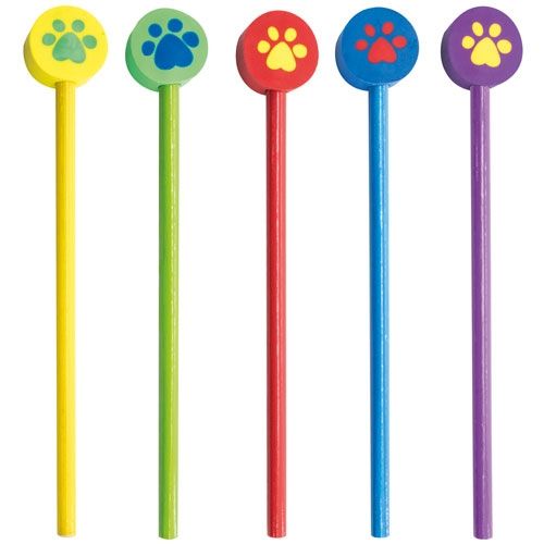 Crayon à papier en bois personnalisable - Pack de 5 unités