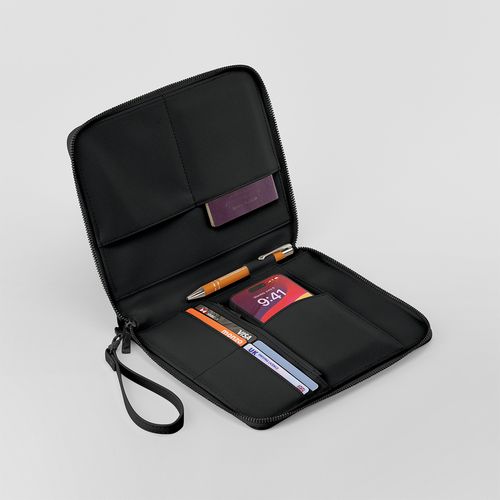 Organiseur de Voyage Personnalisable en Simili Cuir Premium