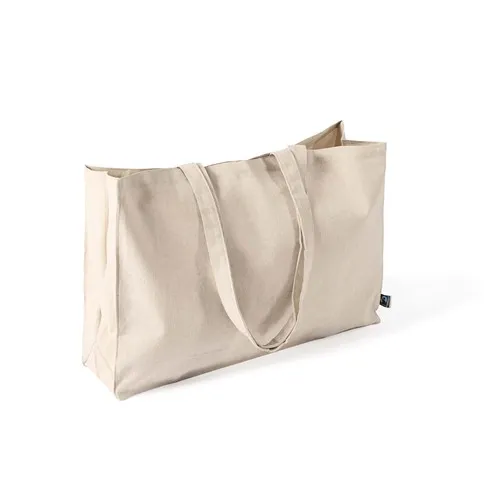 Sac Shopping Coton Fairtrade 220g Anses Longues - Personnalisable