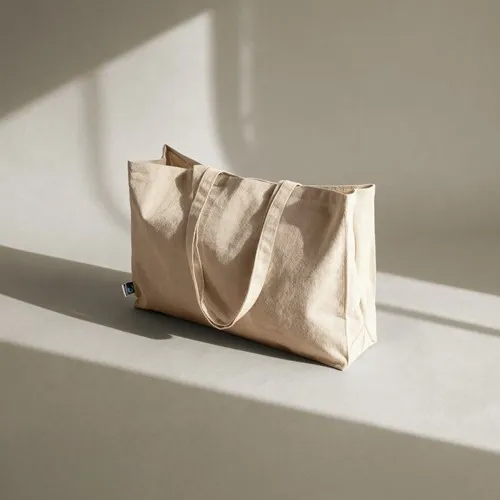 Sac Shopping Coton Fairtrade 220g Anses Longues - Personnalisable