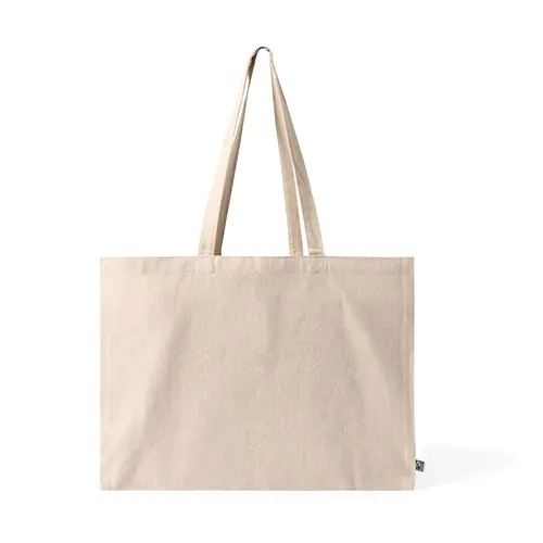 Sac Shopping Coton Fairtrade 220g Anses Longues - Personnalisable
