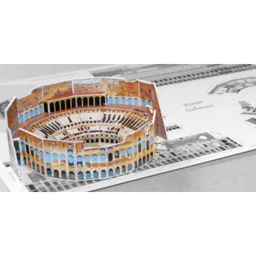 Carte Postale 3D à Monter - Maquette Publicitaire Personnalisée