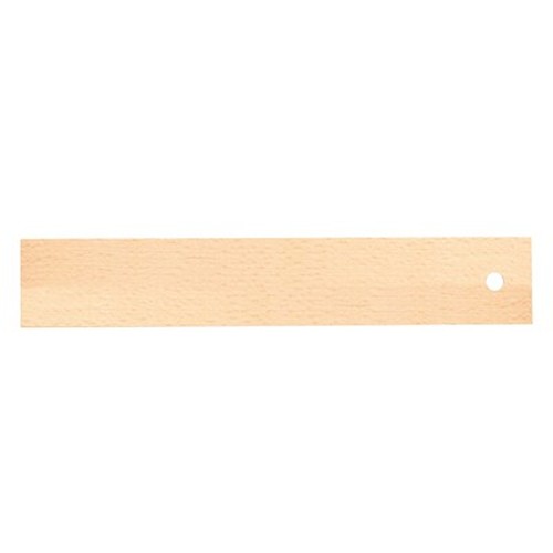 Règle 20 cm en Bois de Hêtre Personnalisable - Objet Pub Écologique