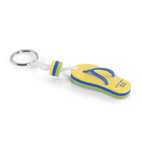 Porte-Clés Tong Mousse EVA Personnalisable - Objet Pub Original