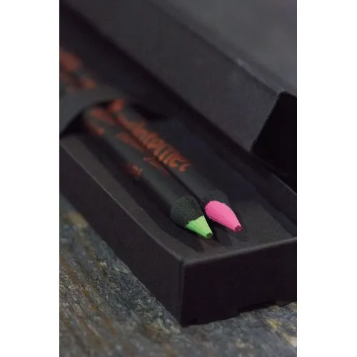 ETUI-FOURREAU BLACK 2 CRAYONS