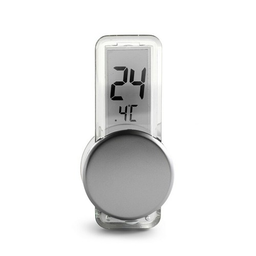 Thermomètre LCD personnalisable avec capuchon ventouse