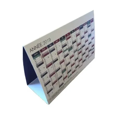 Calendriers chevalet
