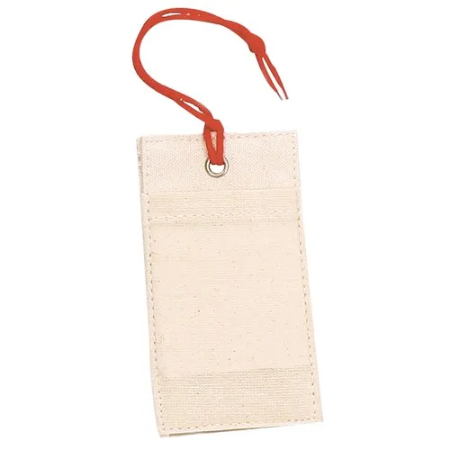 Etiquette bagage RECTANGULAIRE 60x100 - Budget