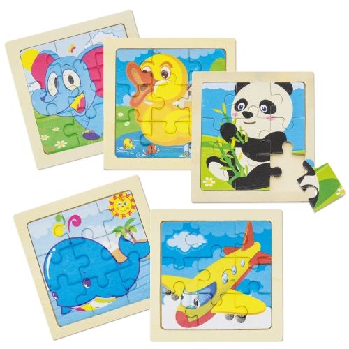 Puzzle Personnalisable avec Crayons Cire - Cadeau Publicitaire Enfant