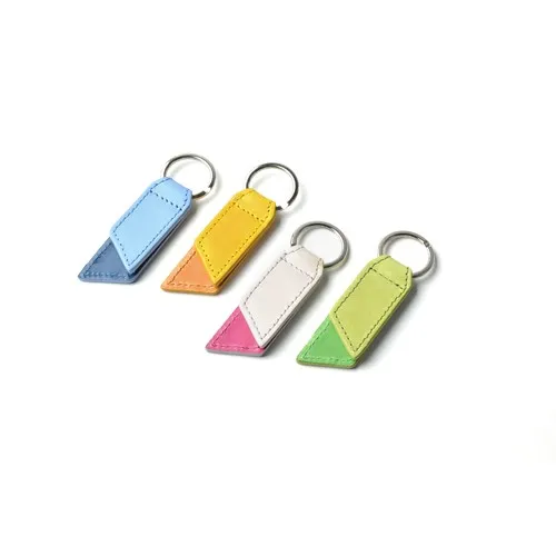 Porte-clés Cuir Véritable Personnalisable - Design Minimaliste Premium