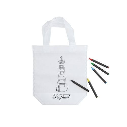 Sac Shopping Publicitaire en Polypropylène Non-Tissé Personnalisable