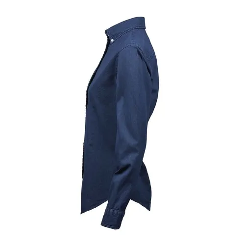 Chemise Casual En Twill Pour Femmes