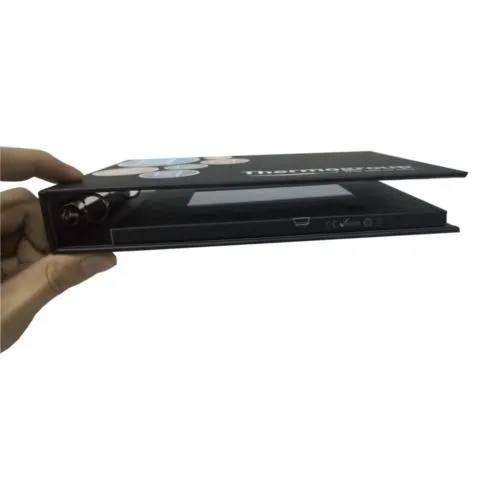 Classeur Vidéo Personnalisé - Écran Intégré pour Présentations