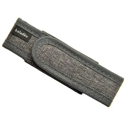 Etui de ceinture en nylon pour couteau 'Slim', gris chiné