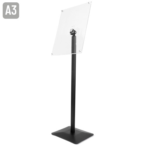 Pupitre porte-affiche A3 personnalisable par sérigraphie