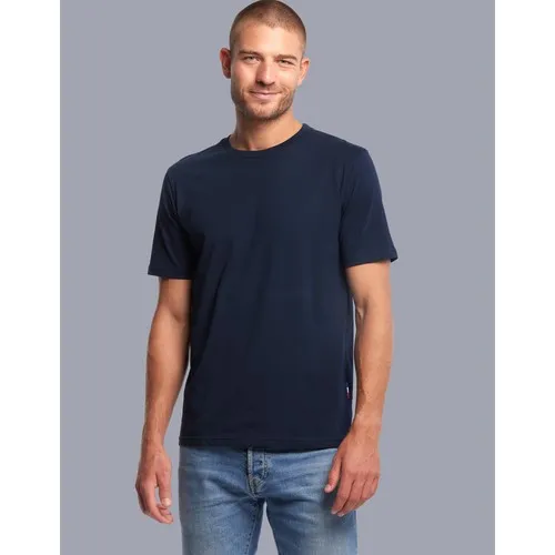 T-Shirt Homme Manches Courtes Made in France 100% coton biologique certifié OCS.