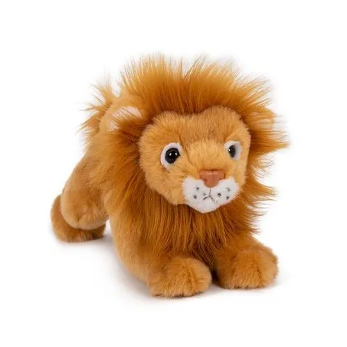 Peluche Lion Allongé 20 cm Personnalisable - Objet Publicitaire