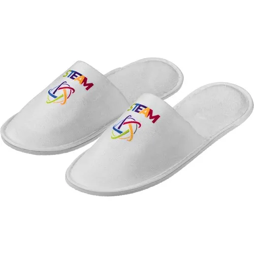 Chaussons d'hôtel Alpine en feutre - Personnalisables par broderie