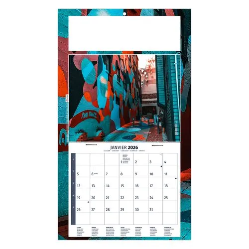 PLAQUE 1 VUE TIPHAINE 2026 - DOS CARTON - BLOC B2 - SANS MARQUAGE