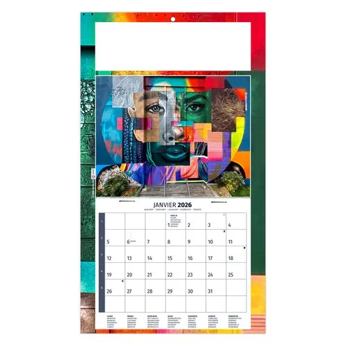 PLAQUE 1 VUE TIPHAINE 2026 - DOS CARTON - BLOC B2 - SANS MARQUAGE