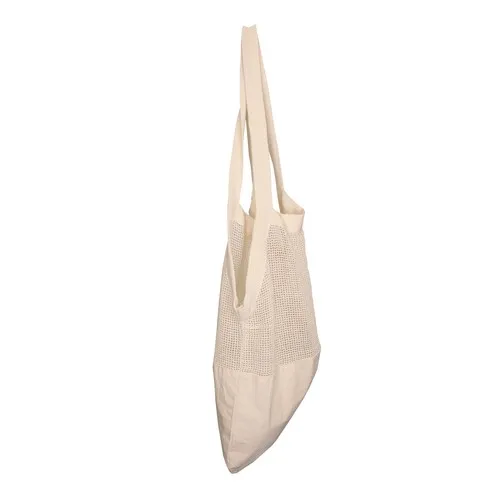 Sac Coton Écru avec Filet 140g/m² - Personnalisable par Sérigraphie