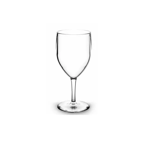 Verre à vin transparent PC 29cl personnalisable - Réutilisable