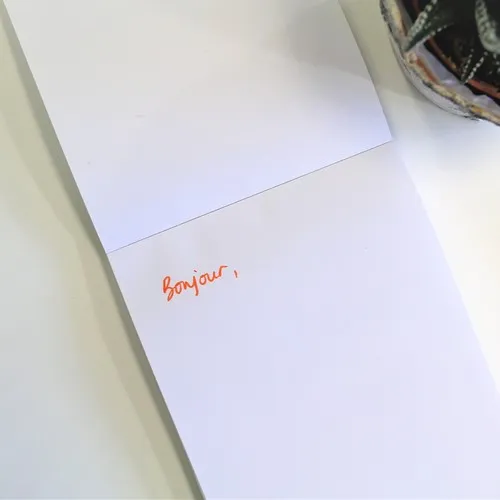 Bloc-Notes Recyclé Français 200 Pages - Fabrication Solidaire