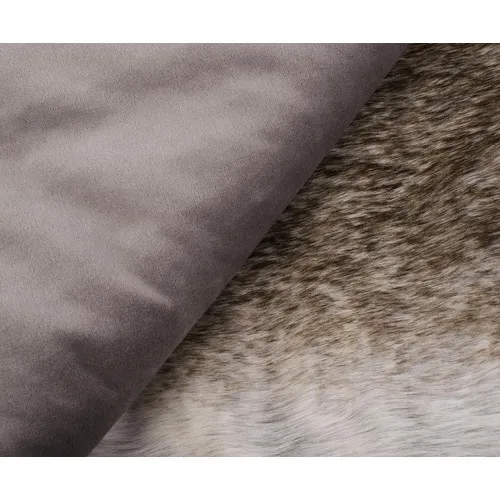 Couverture Personnalisée Brun Marbré - Sérigraphie sur Mesure