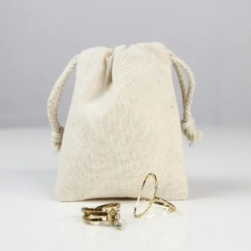 Pochon coton FIDJI XXS 155 - Ecru