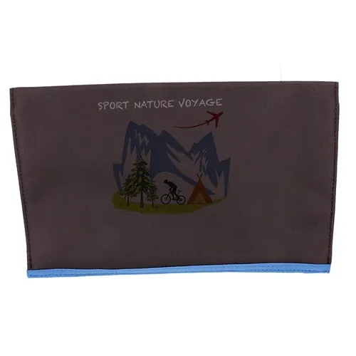 Pochette MADERE chocolat