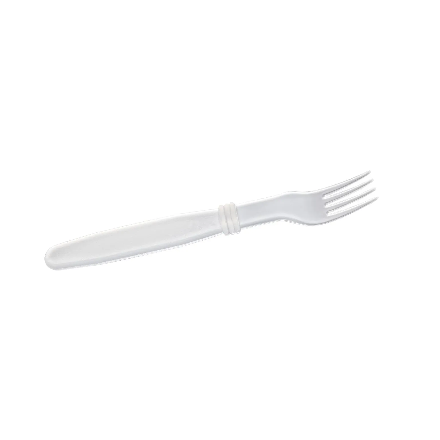 Fourchette Translucide Réutilisable PP - Personnalisable par Sérigraphie
