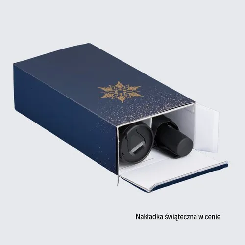 Coffret Cadeau d'Entreprise Gourde Inox & Parapluie Automatique