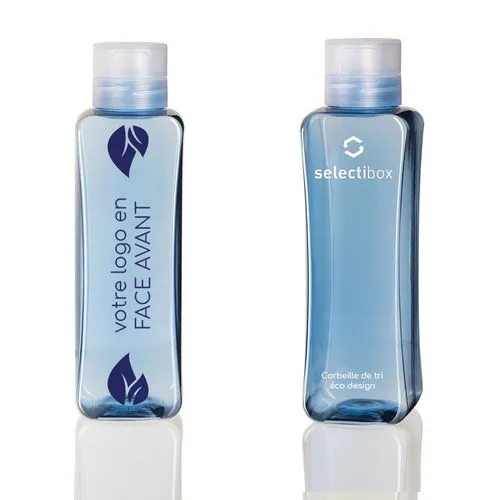 Gourde personnalisable 50cl bleue française - Impression 1 couleur