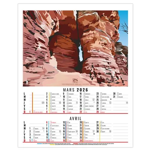 DIANE 2026 - 6 FEUILLETS - BLOC SEUL SANS MARQUAGE