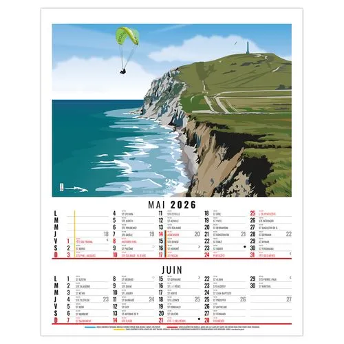 DIANE 2026 - 6 FEUILLETS - BLOC SEUL SANS MARQUAGE