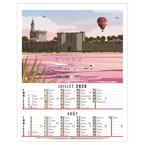 DIANE 2026 - 6 FEUILLETS - BLOC SEUL SANS MARQUAGE