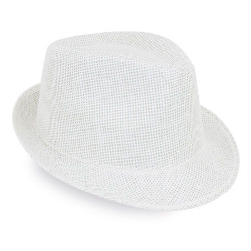 Chapeau publicitaire en fibres naturelles personnalisable par sérigraphie