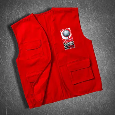 Gilet Reporter Personnalisé sur Mesure - Sérigraphie Premium