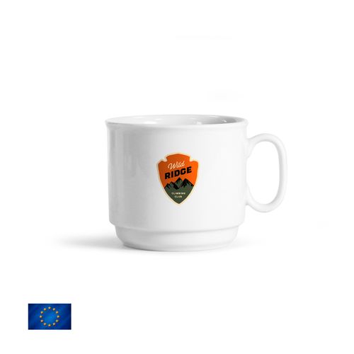 Mug 350ml en Porcelaine Éco-Responsable - Fabrication Européenne