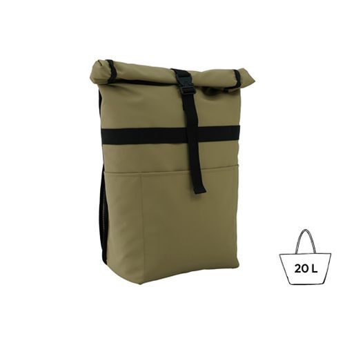 Sac à dos isotherme rolltop personnalisable 20L - Coloris sable