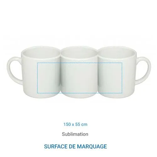 Mug BUDGET S blanc - 210 ml
