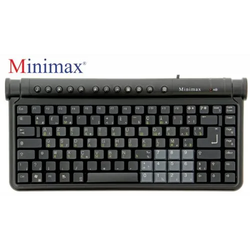 CLAVIER FRANÇAIS-HÉBREU SANS FIL BT + TOUCHPAD