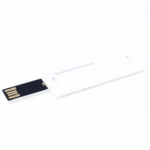 Clé USB Andorra la Vella USB 2.0 1GB Blanc