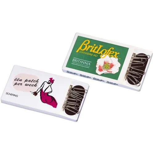 Distributeur de Trombones Personnalisable - Sérigraphie