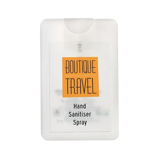 Spray désinfectant pour les mains avec carte de crédit (20 ml)