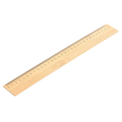 Règle 30 cm en Bambou Personnalisable - Objet Publicitaire Écologique