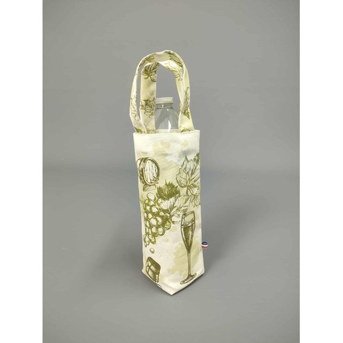 Sac à Bouteille Coton Personnalisé - Fabrication Française