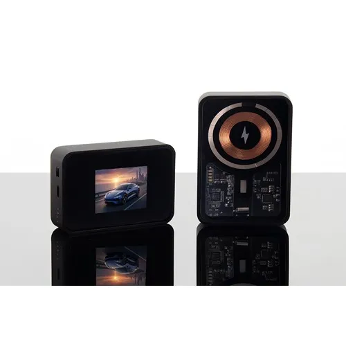 Powerbank 5000 mAh avec Écran LCD Personnalisable et MagSafe