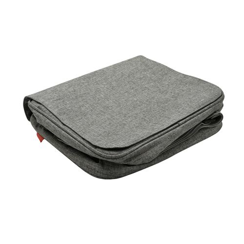 Besace isotherme éco-responsable pour bento - RPET gris chiné